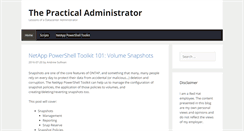 Desktop Screenshot of practical-admin.com